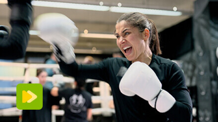 Kickboxen mit Charly