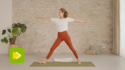 Gut gedehnt durch den Tag