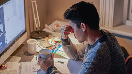 Kopfschmerzen beim Lernen?