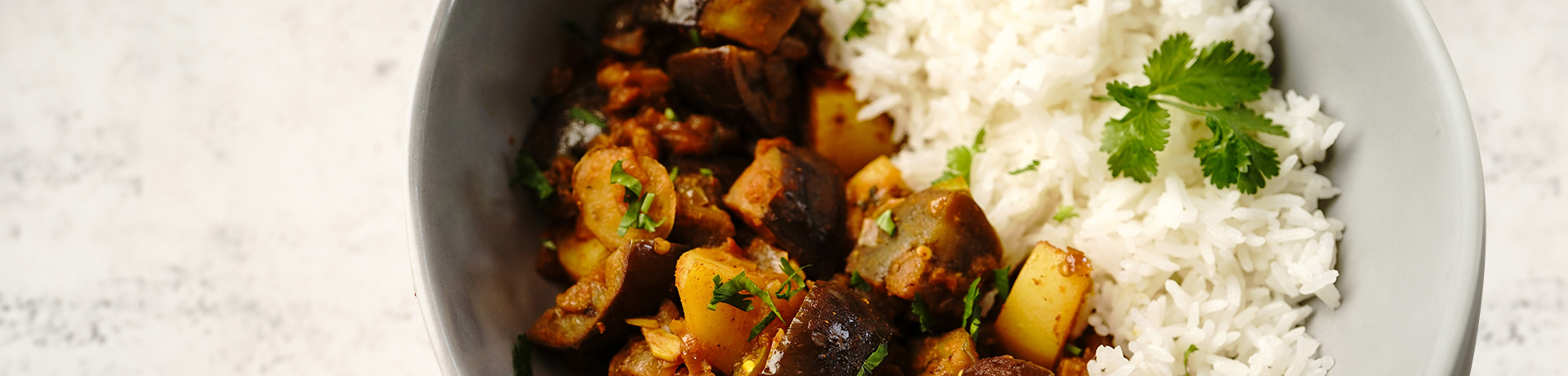 Bratkartoffeln mit Reis