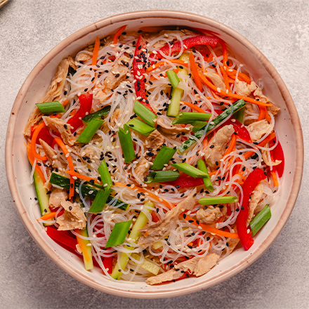 Asiatische Gemüsebowl